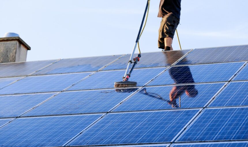 solar panels need regular cleaning