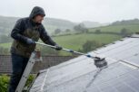 maximise solar output during wet staffordshire weather