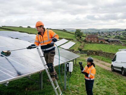 solar panel maintenance